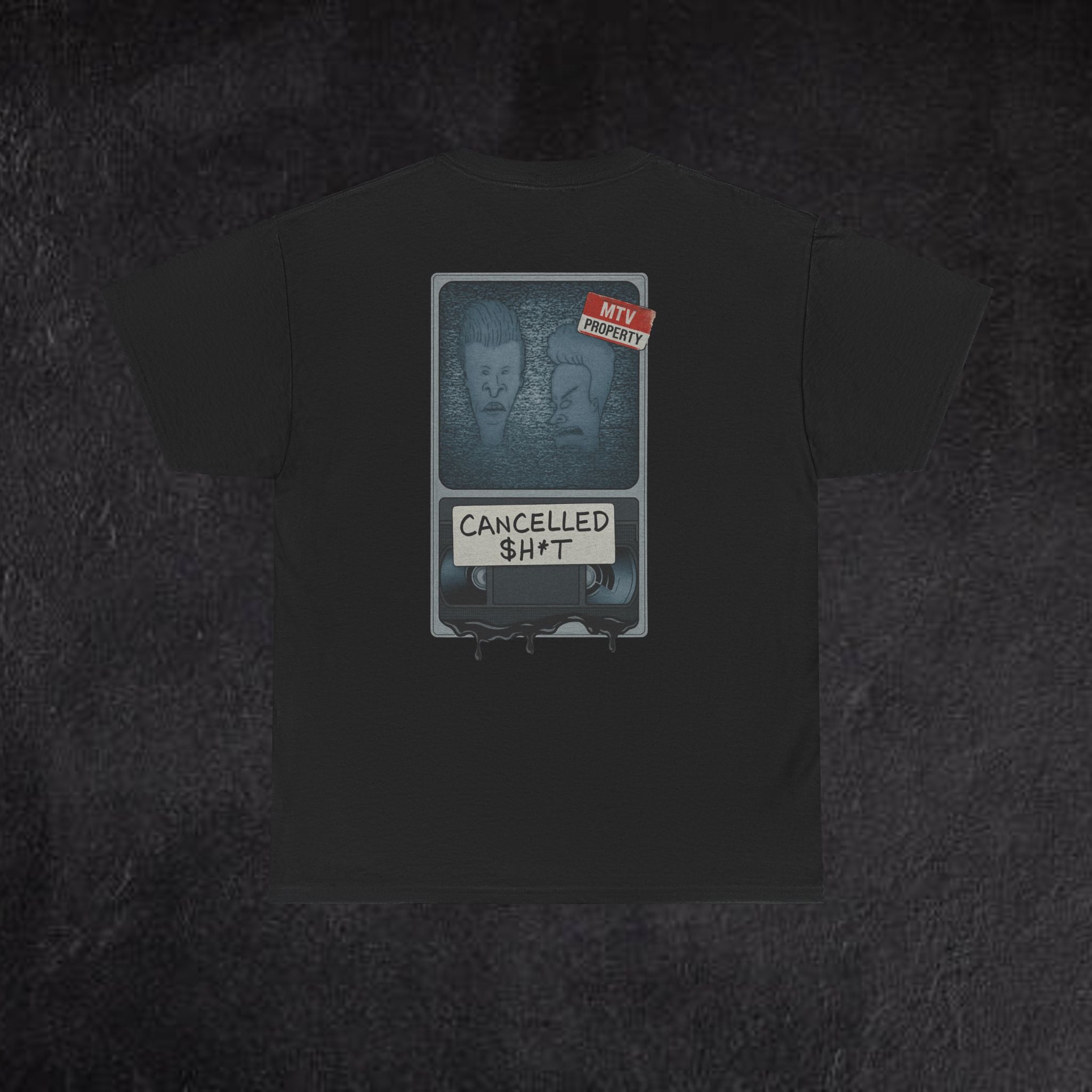 Cancelled in 1996 Beavis & Butt-Head Static Tee