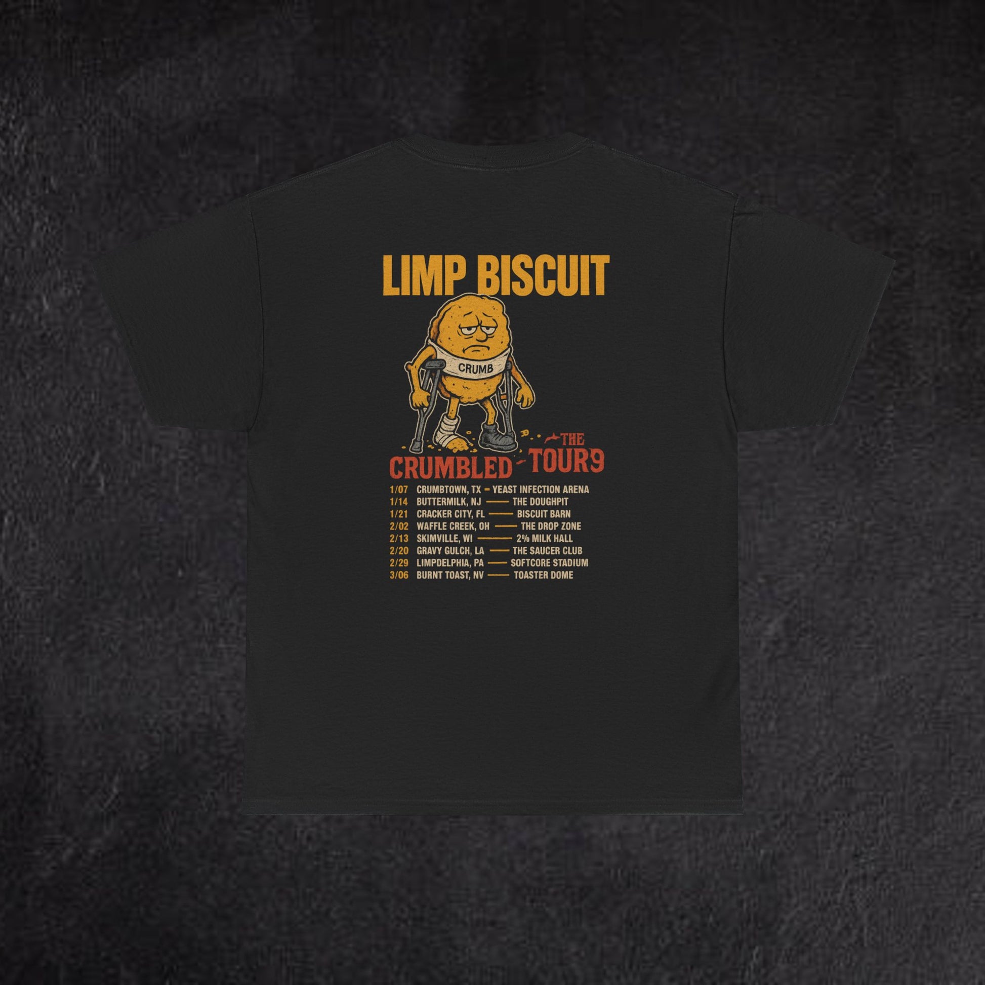 Limp Biscuit Crumbled Tour Tee