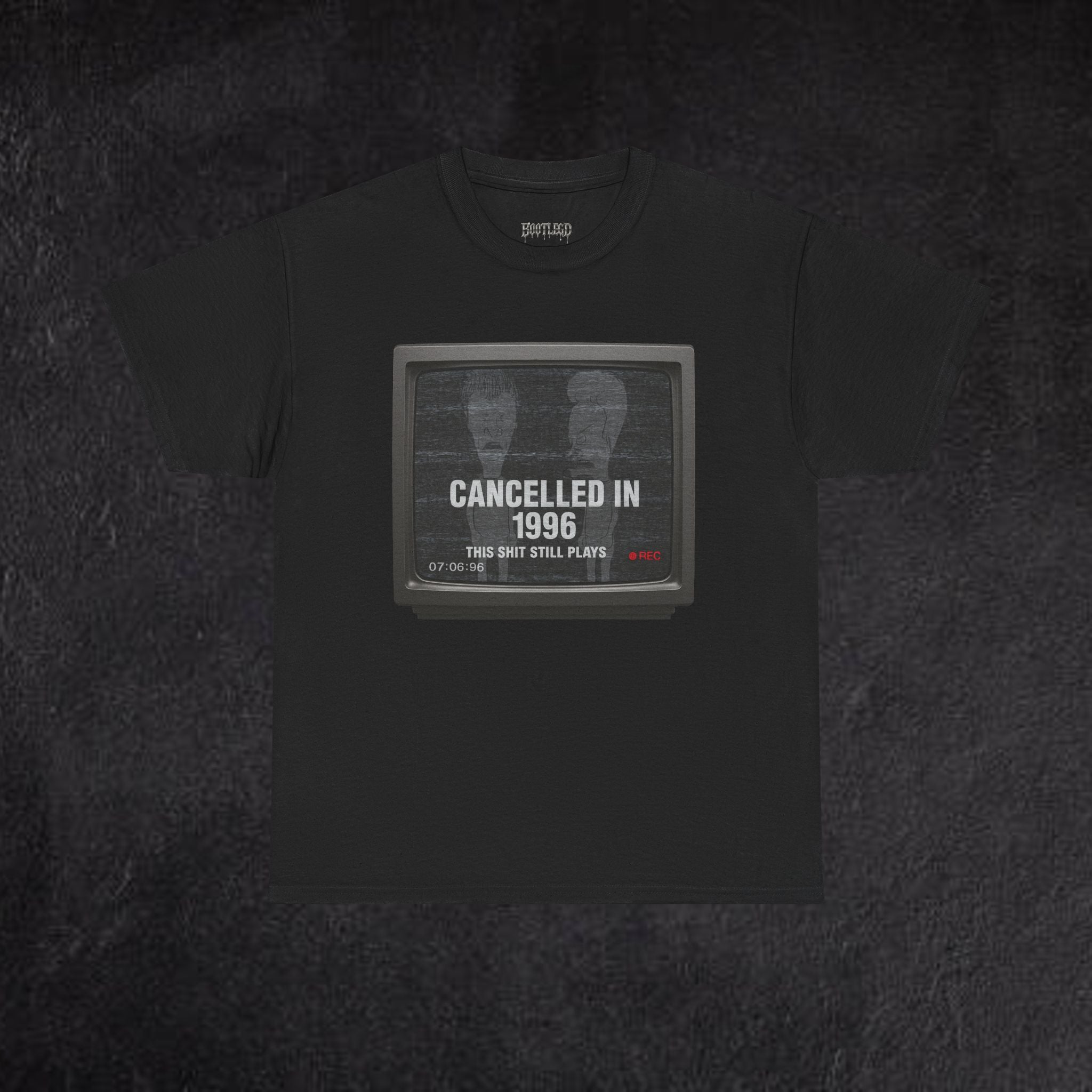 Cancelled in 1996 Beavis & Butt-Head Static Tee